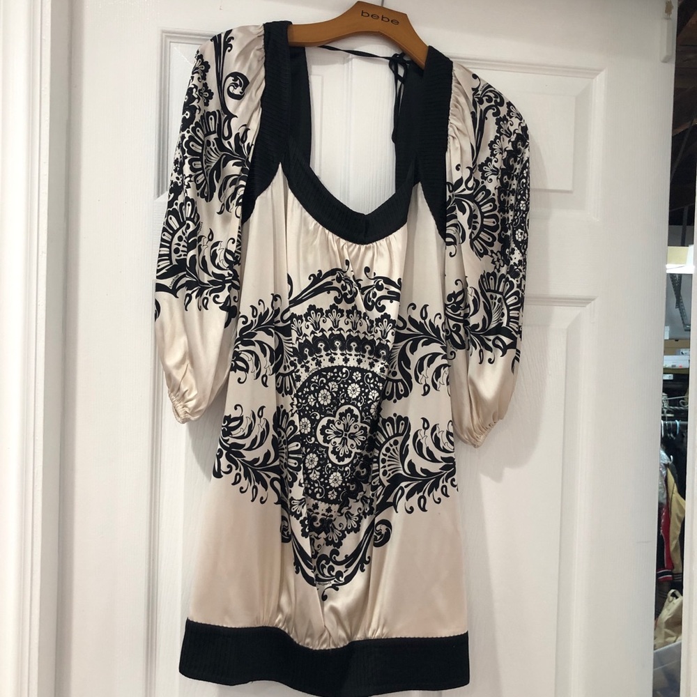 Silk Bebe Dress size small